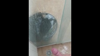masturbating in the bathroom