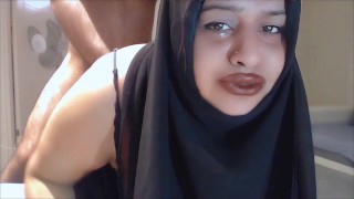 Husband You Can FUCK Me In The ASS Muslim Hijab Wife ANAL