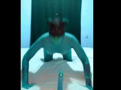 Avatar catwoman in underwear licks and sucks her favorite dildo 👀👅🍆