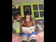 Preview 3 of Monika reads you Doki Doki poems to help you relax after finishing