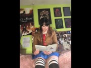 Preview 4 of Monika reads you Doki Doki poems to help you relax after finishing