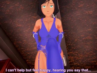 avatar korra, pov, kink, feet