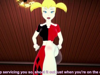 harley quinn, pov, feet, point of view