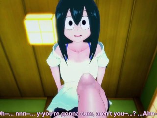 Hentai POV Feet Tsuyu Asui my Hero Academia