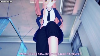 Хентай От первого лица Ноги Сила Бензопила Человек