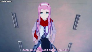 Hentai POV Feet Zero Two Darling dans le Franxx