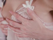 Preview 1 of ULTRAFILMS Hot and beautiful girl Leona Mia getting horny and masturbating