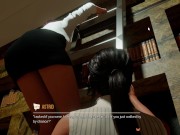 Preview 3 of Lara Croft Suck Bbc through Glory Hole ( Croft Adventures ep 3)