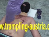 trampling while ironing
