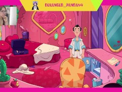 Leisure Suit Larry: Wet Dreams Dry Twice First Play w Cheat Sheet