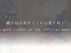 【特撮ヒーローのアクメセックス】「ピンクができることはおまんこ使うことだけだろ？」私は仲間の精子を出すことで疲れを癒し、地球を守ります。レンジャー達の戦闘の裏映像をご覧ください。 - Screenshot 11 of 16 - 淫語