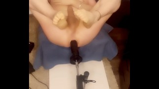 他妈的机器上的家伙与虚拟的fk伙伴