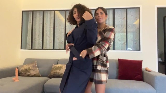 Lesbian latinas so hots on the hotel room after the party Sheila Ortega and VEnus Afrodita - Sheila Ortega, Venus Afrodita
