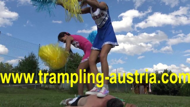 Watch Bondage Video:cheerleader trampling