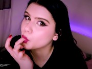 Preview 2 of First Time CEI - FemDom, Cum Eating Instructions, JOI, Face & Eye Fetish, Oral Fixation, Goddess