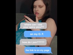 Naughty texting..... - Screenshot 13 of 16 - Huge Titts