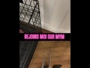 Preview 1 of A mistress puts her dog in a cage and humiliates him