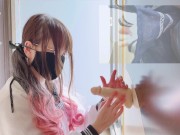 Preview 6 of 【個人撮影】壁にディルドをくっつけてバックで突かれる妄想をしながらオナニーする女学生💗日本人/素人/オナニー/マッサージ/japanese/amateur/massage