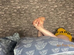 НОЖКИ С ТОНКИМИ ПАЛЬЧИКАМИ И БЕЛЫМ ПЕДИКЮРОМ ХОТЯТ ТЕБЕ В РОТИК! - Screenshot 16 of 16 - ножки