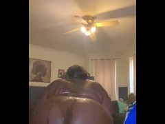 Oily ebony bbw