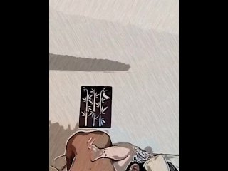 pounding, sexy, cartoon filter, vertical video