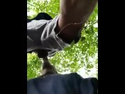 Preview 3 of Hiking outdoors sucked a strangers cock