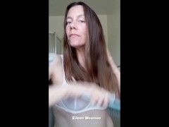 Hair for the whole video go to eileenwournous.manyvids