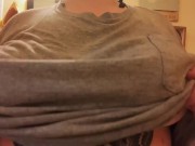 Preview 3 of Big Natural Tits, How Many Times Can You Watch Before You Cum?