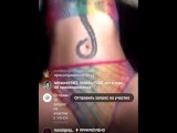 Instagram Live Blowjob. Freaky couple on IG live