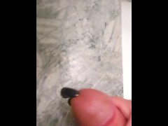 Cum on the bathroom counter - Screenshot 7 of 16 - Thick Cock