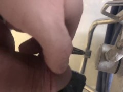 Big dick trapped in a rat trap (special request)