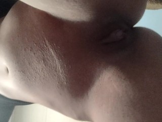 Dildo couldn't Insert Tight Pussy not even Fingers! Stretch me Senpai!