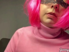 Prete chiama ragazza per scopata blasfema! DIALOGHI ITA Jenny Pink