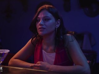 Delphine - Curvy MILF Mona Azar_Fucks The Bartender_When No_One Is Around