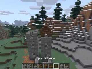 HowTo Build a Tiny 8x8 Castle in Minecraft