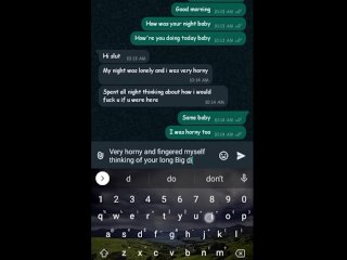 I talk to my husband's friend on the phone after he fucked me on all fours in my bed (I send him the