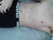 Preview 1 of 18 years old cum on abs To the sounds of the noisy city, birds and male moans Jerking off hot sexy M