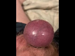 exclusive, solo male, vertical video, ballbusting