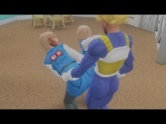 Android 18 Vs Vegeta