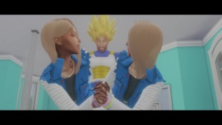 Android 18 против Vegeta