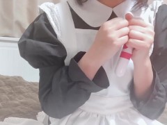 【メイド服コスプレ】乳首オナニーしちゃった♡【日本人/素人】 - Screenshot 16 of 16 - Cosplay