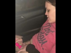 Masturbating in the car