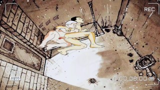 Gardien de prison blanc mature surpris en train de baiser un jeune latino de dessin animé porno