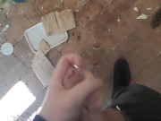 Preview 2 of Pissing and wanking in an abandoned house