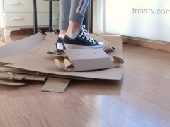Sneakers Crushing Carton Boxes 2023 | PART 01