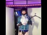 Preview 6 of 【艦これ】Japanese Crossdresser 艦これ 高雄 コスプレ 変態女装オナニー 伪娘 sissy femboy 男の娘