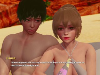 big tits, adult visual novel, game, anime