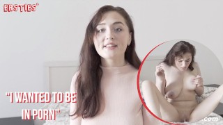 Beautiful Russian Girl Spanks Her Tense Ass