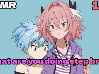 [ASMR] Femboy "experiments" with his Step-Bro