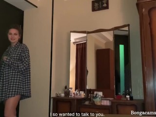POV. Жена изменяет пьяному мужу с лучшим другом. (With subs)